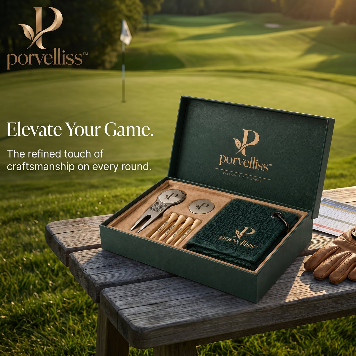 porvelliss™ Executive Golf Gift Set