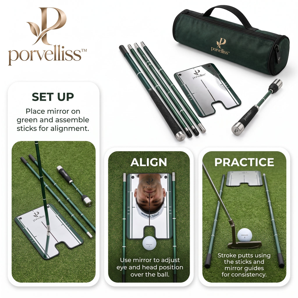 porvelliss™ Professional Golf Training Aid Kit