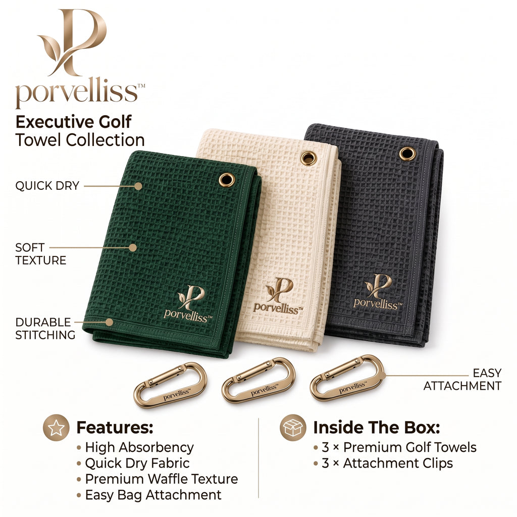 porvelliss™ Executive Golf Towel Collection