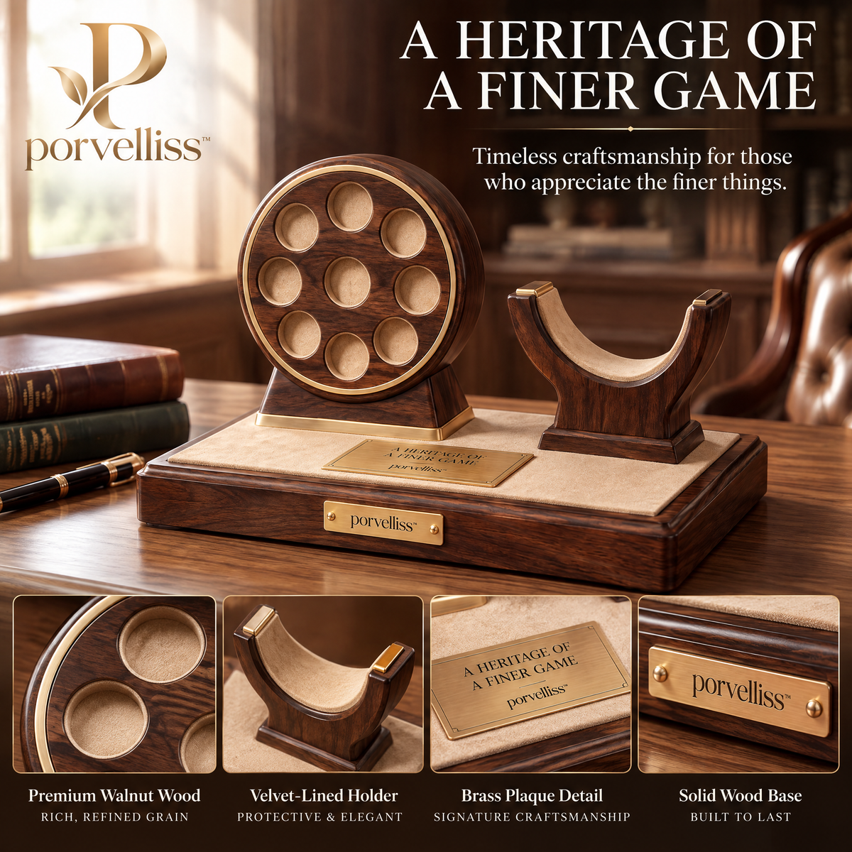 porvelliss™ Heritage Golf Display Collection