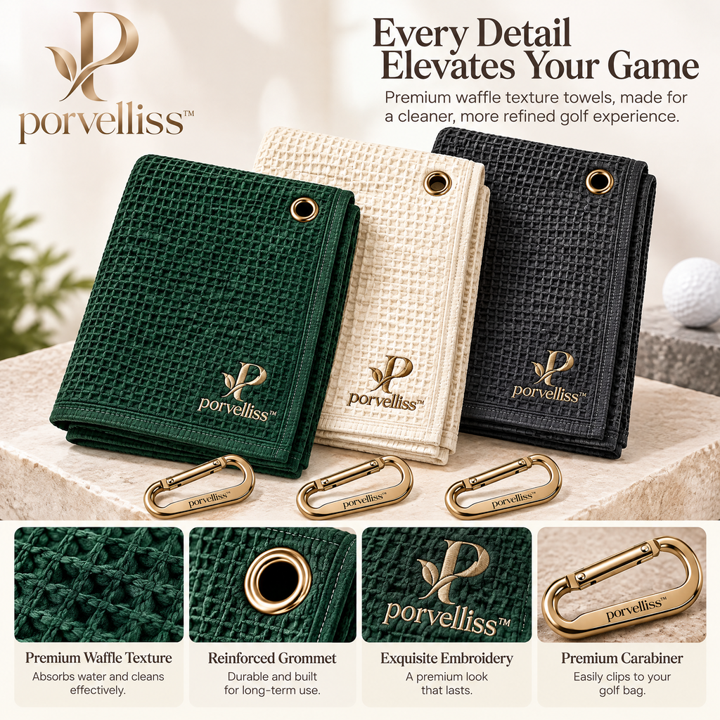 porvelliss™ Executive Golf Towel Collection
