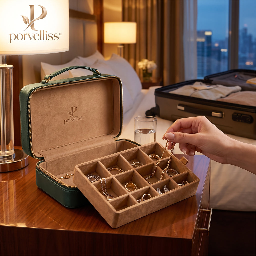 porvelliss™ Luxury Golf Ball Storage Case