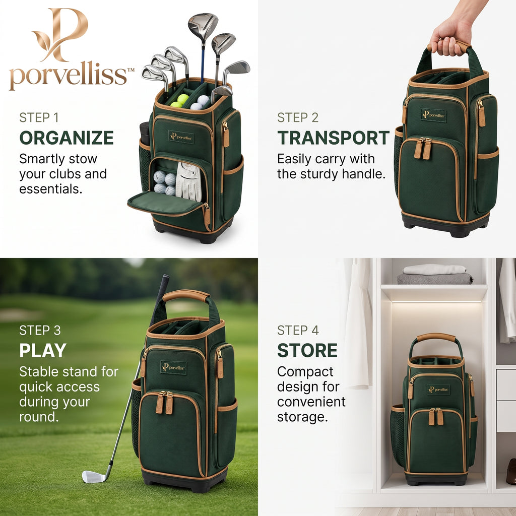 porvelliss™ Lightweight Golf Carry Organizer