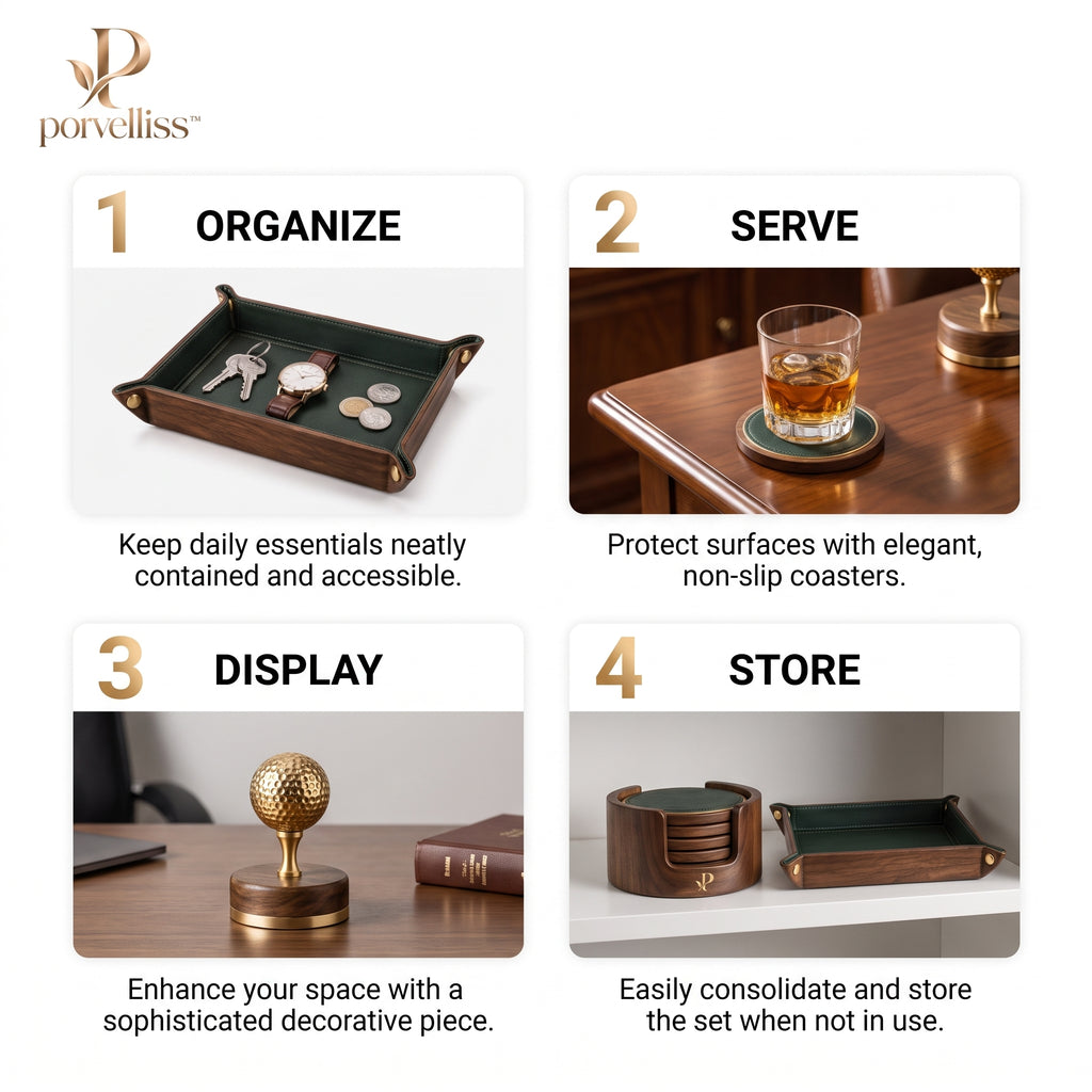 porvelliss™ Signature Golf Lounge Accessories