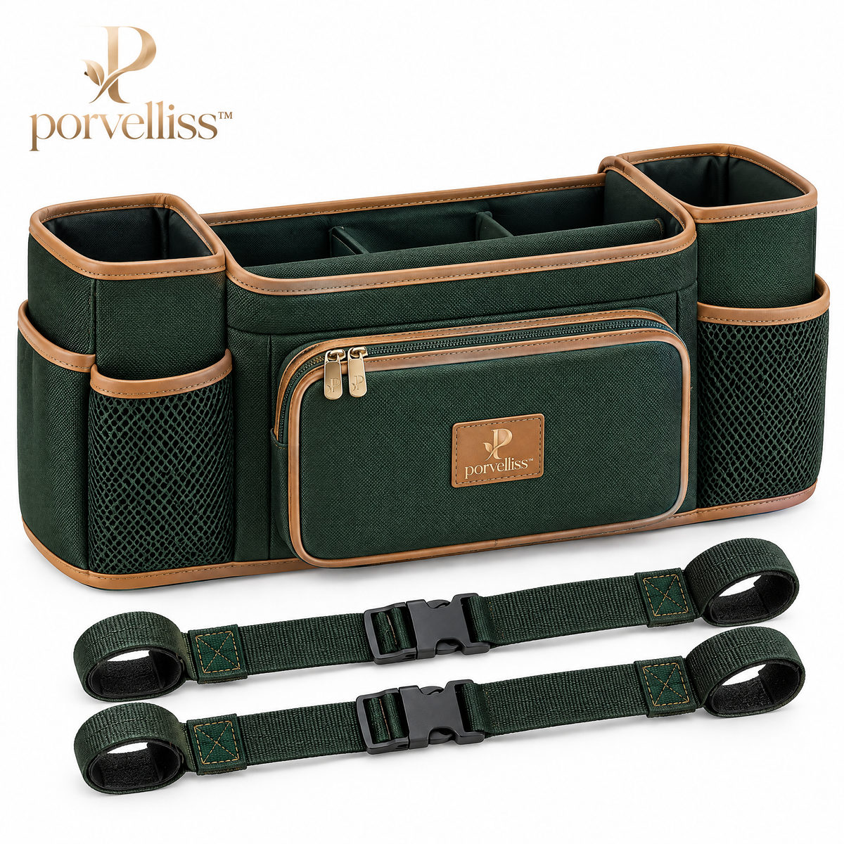 porvelliss™ Ergonomic Golf Cart Organizer