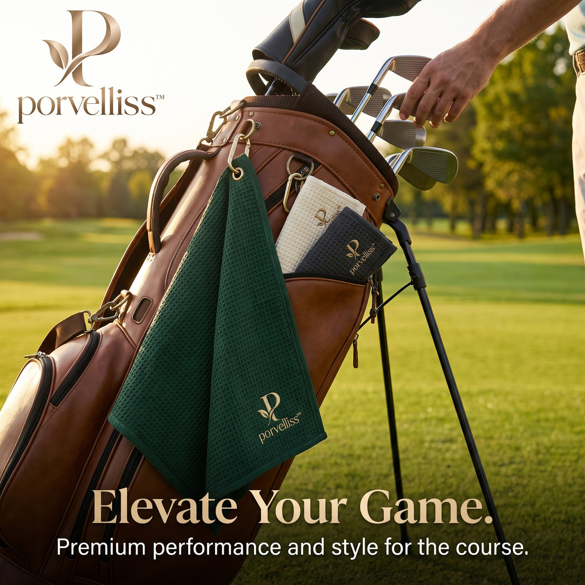 porvelliss™ Executive Golf Towel Collection