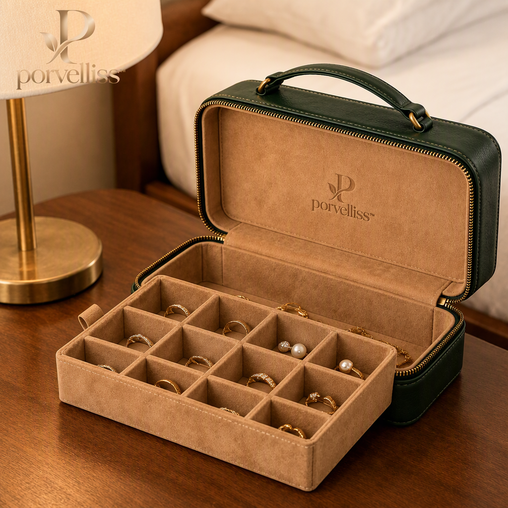 porvelliss™ Luxury Golf Ball Storage Case