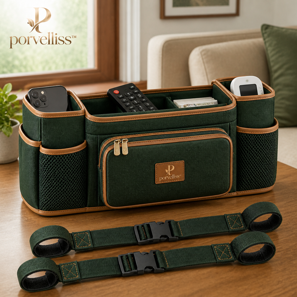 porvelliss™ Ergonomic Golf Cart Organizer