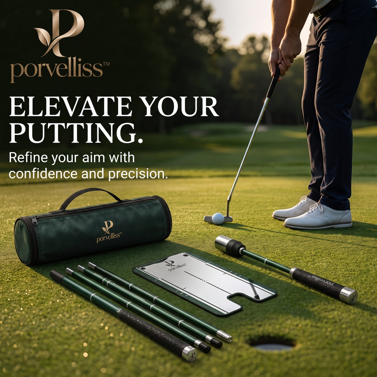 porvelliss™ Professional Golf Training Aid Kit